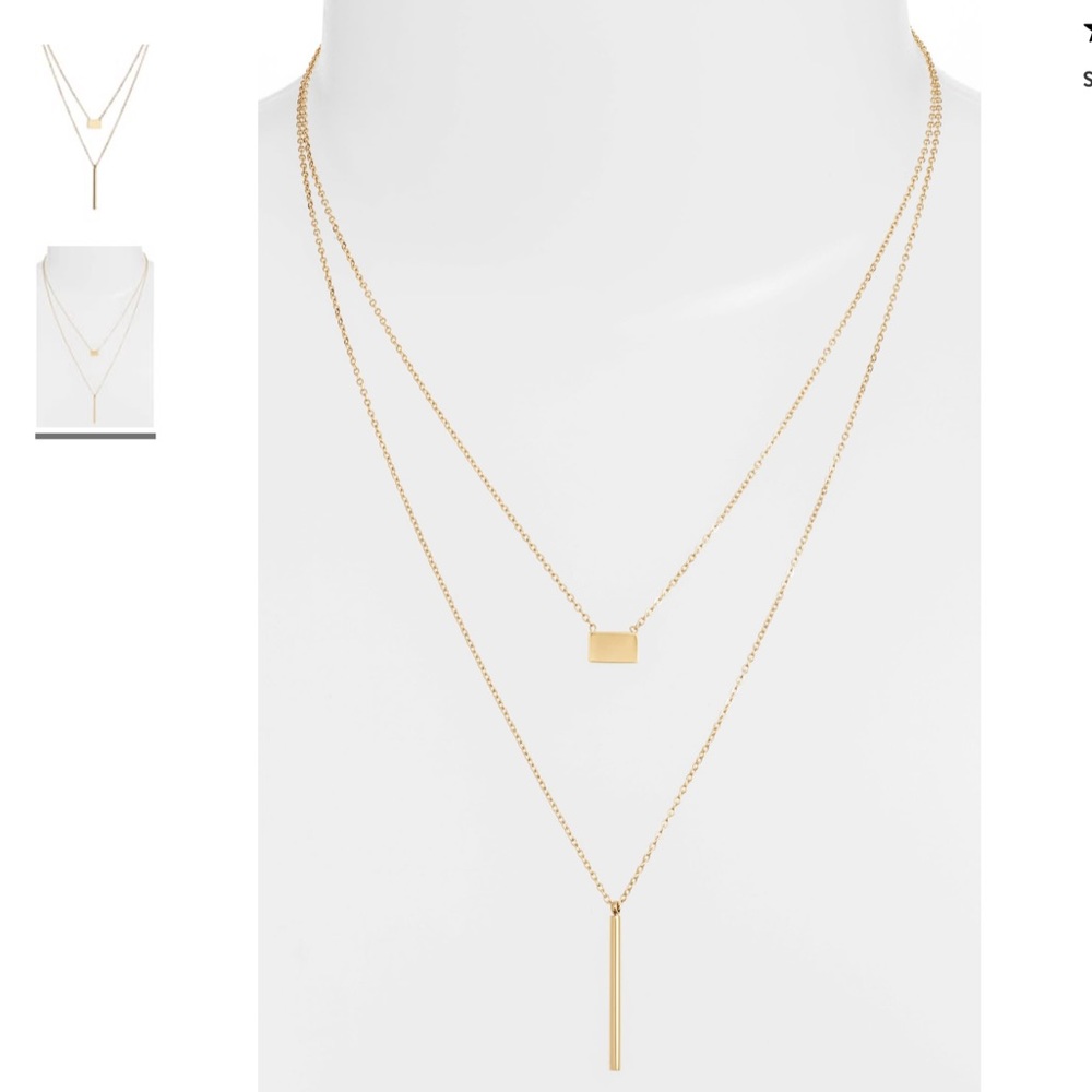 New KNOTTY Layered Necklace